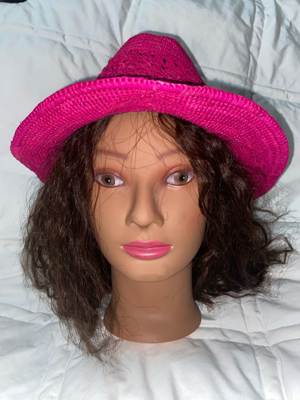 Like new Jaden Rael 100% Raffia Size Medium Hat - Picture 4 of 9